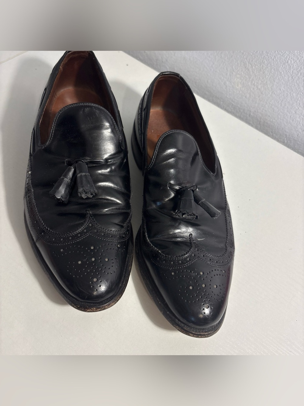 Allen Edmonds size 9.5 Tassel Loafers